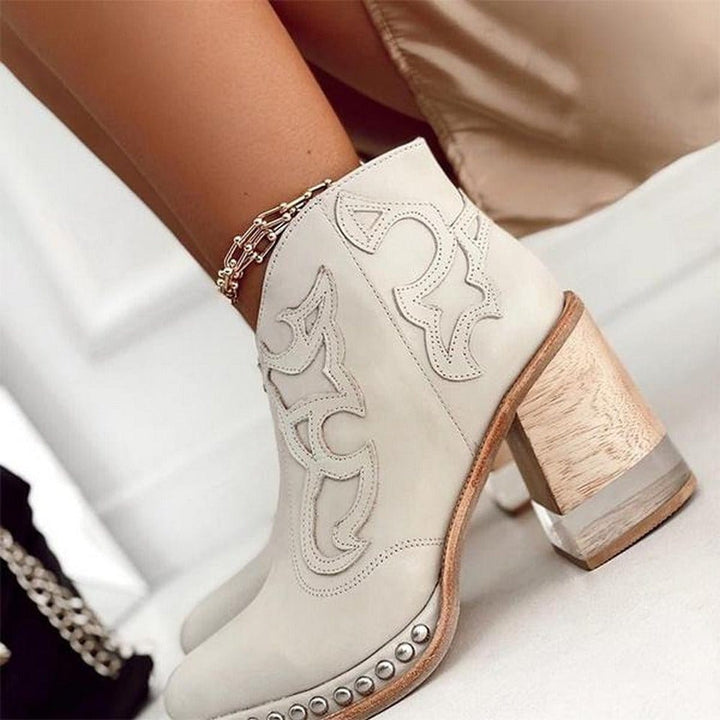 Bella | Classic Mid-Calf Cowboy Boots for Women