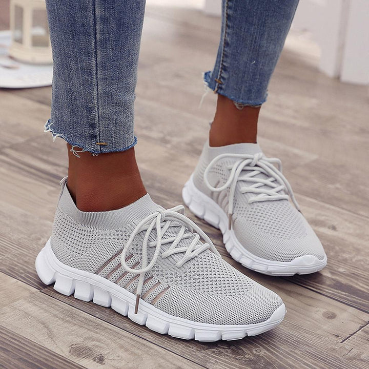 Aurelia | Sportliche orthopädische Freizeitsneaker aus Flyknit für Damen