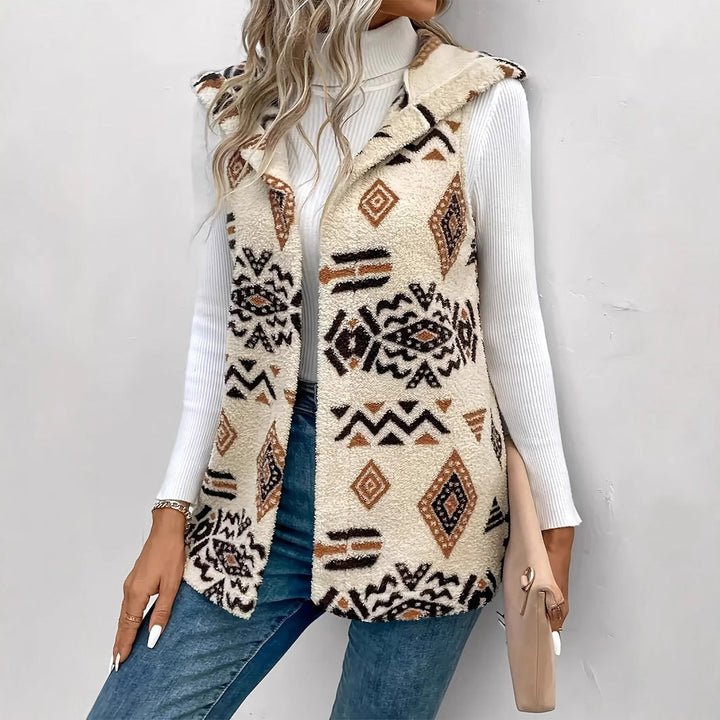 Marcella | Weste mit geometrischem Muster