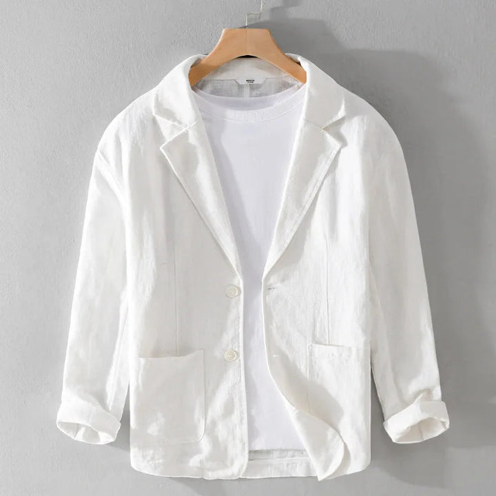 Terran | Lässiger Blazer mit entspannter Passform in Erdtönen für Herren