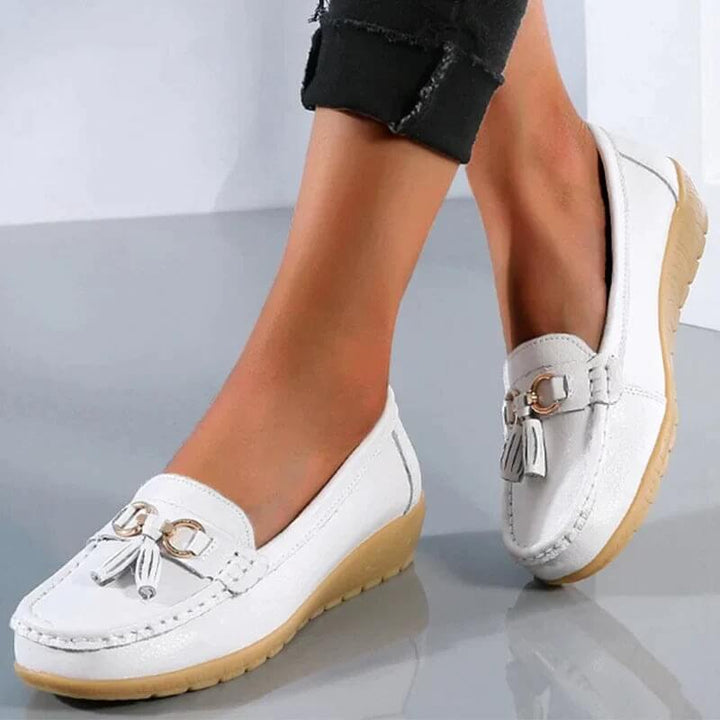 Celestria | Scarpe ortopediche senza lacci, eleganti e dalla calzata ampia, da donna