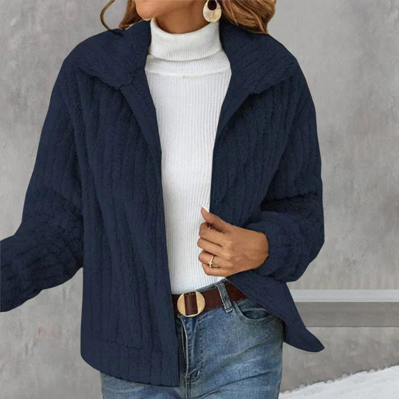 Druvelle | Stilvolle kurze Strickweste