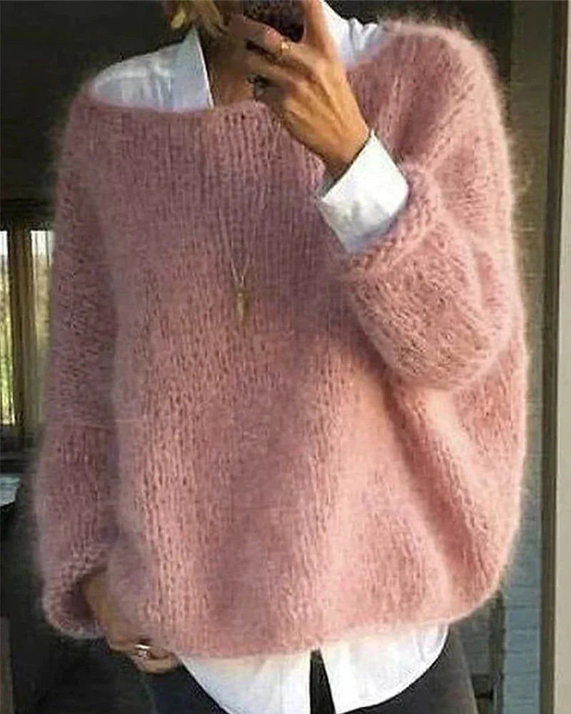 Aloura | Lightweight Relaxed-Fit Knitted Sweater