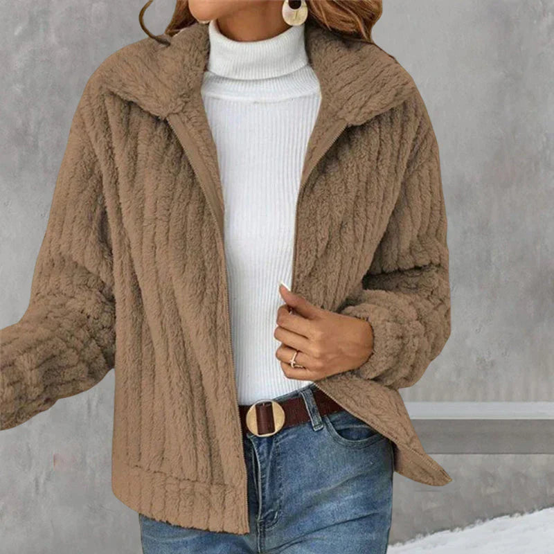 Druvelle | Stilvolle kurze Strickweste
