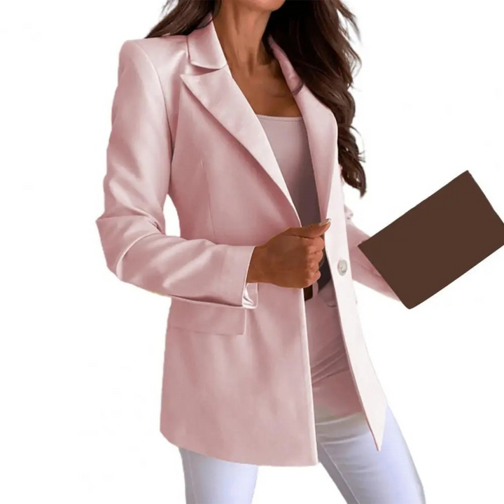 Clara | Eleganter Blazer in Unifarbe