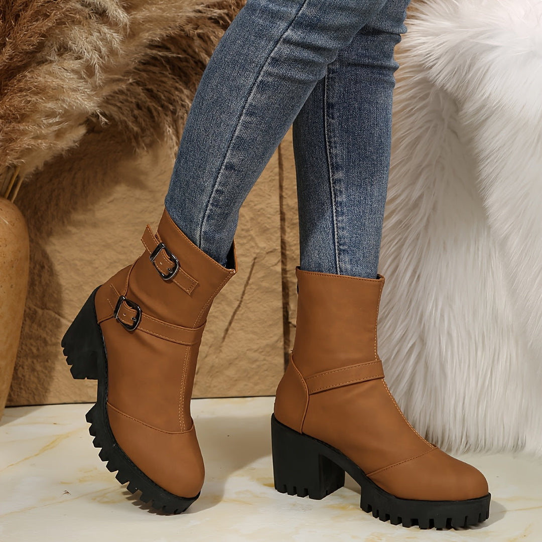 Aurelia | Stivaletto chic da donna con tacco largo