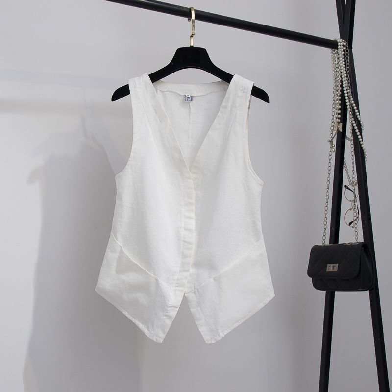 Valeria | Gilet elegante e leggero in lino