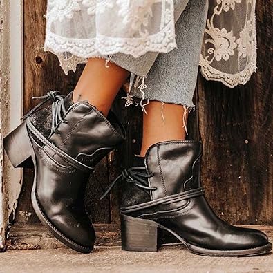 Elizabeth | Stivali da cowboy western con lacci per donna