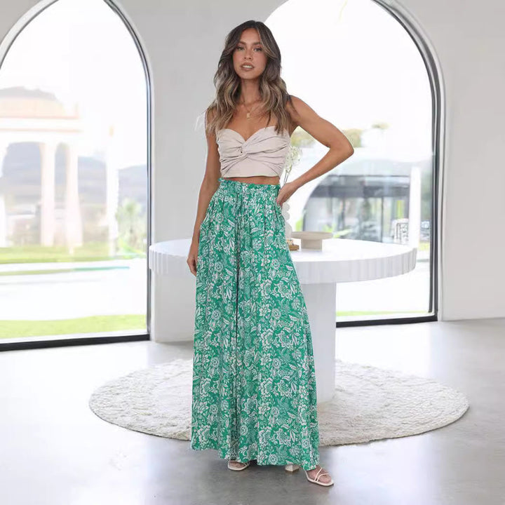 Drunel | Pantaloni palazzo a gamba ampia
