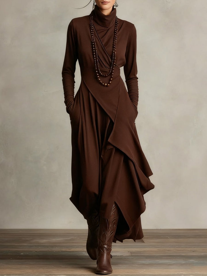 Luisa | Maxi Dress – Elegant Asymmetrical Style for Women