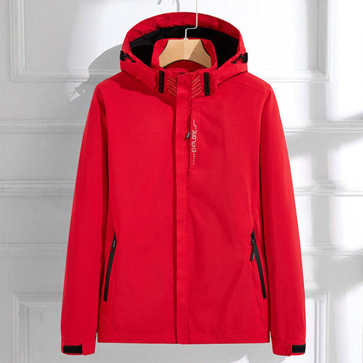 Amara | Giacca antipioggia impermeabile con cappuccio, elegante da donna