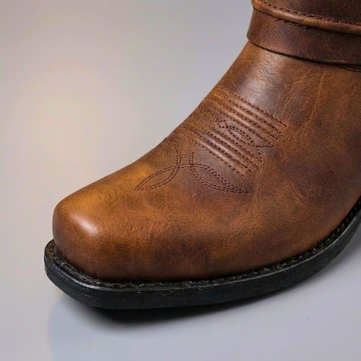 Wesley | Stivali vintage in vera pelle
