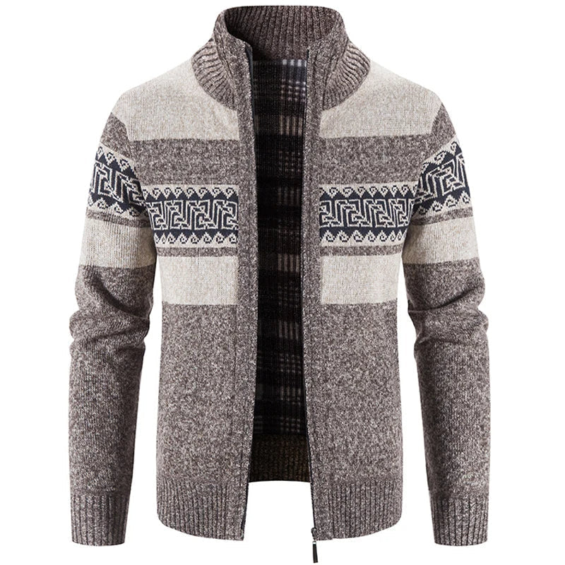 Drunel | Casual Knitted Stand Collar Vest