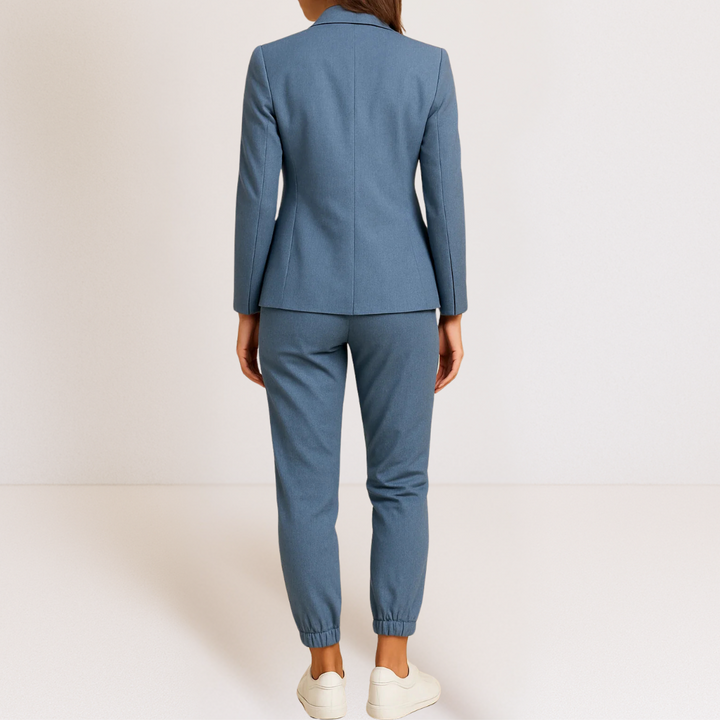Elena | Completo elegante da donna con blazer e jogger affusolati