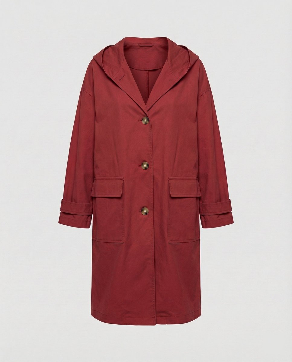 Freya | Women's Timeless Waterproof Hooded Trench Coat