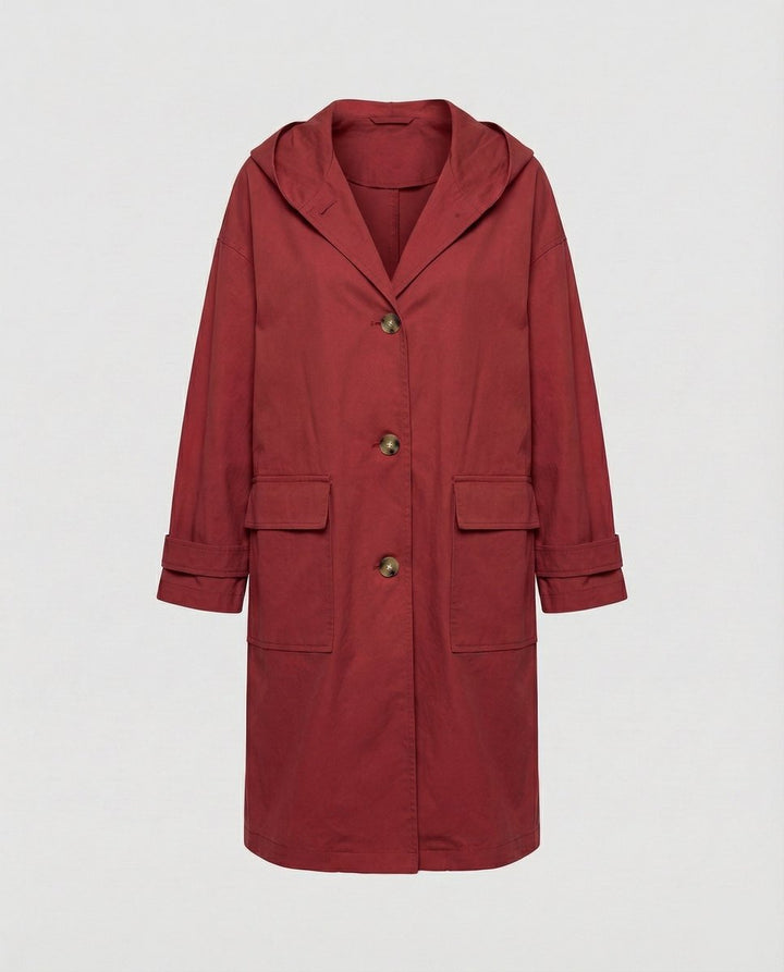 Freya | Women's Timeless Waterproof Hooded Trench Coat