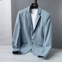Alex | Blazer elegante in lino dallo stile intramontabile