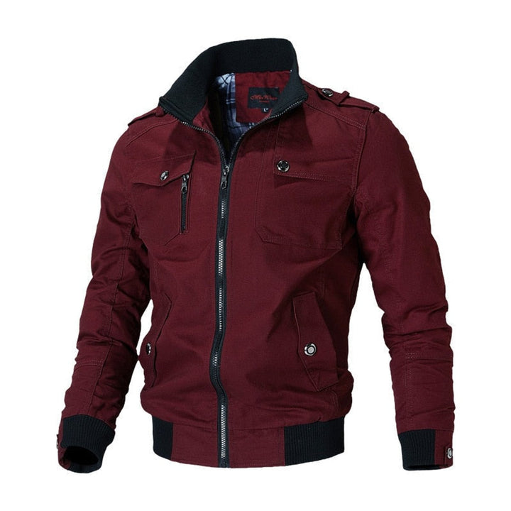 Aurelia | Men's Classic Military-Inspired Bomber Jacket