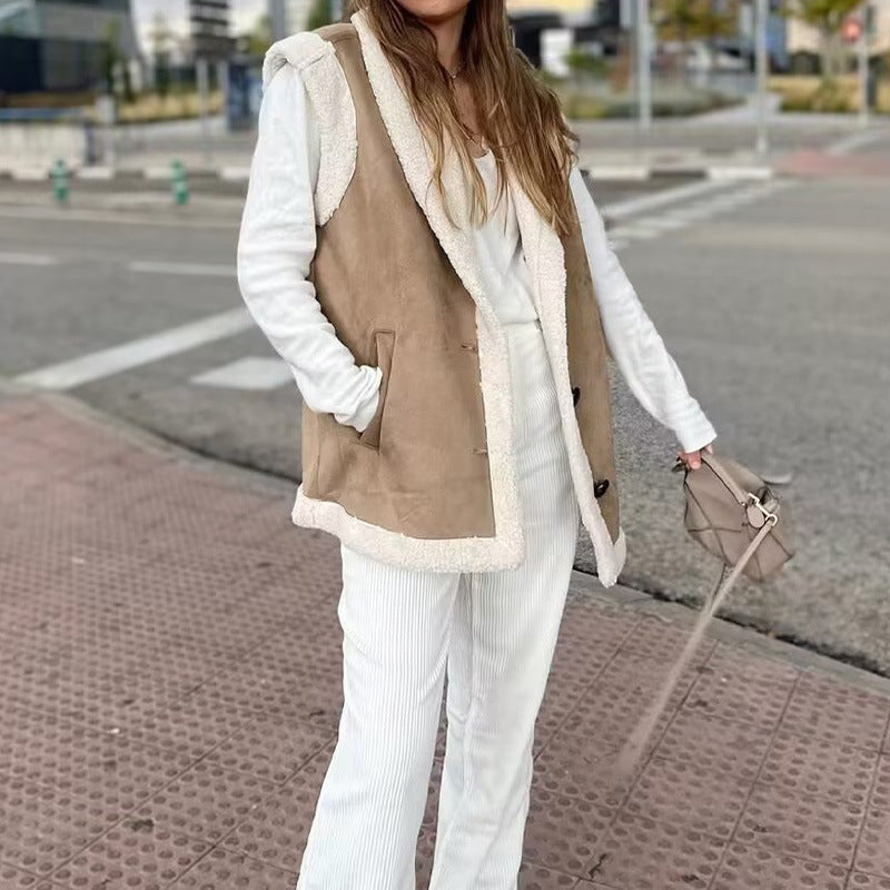 Serenelle | Gilet in ecopelliccia