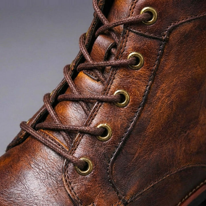 Brooks | Stivali Vintage in Pelle Retrò