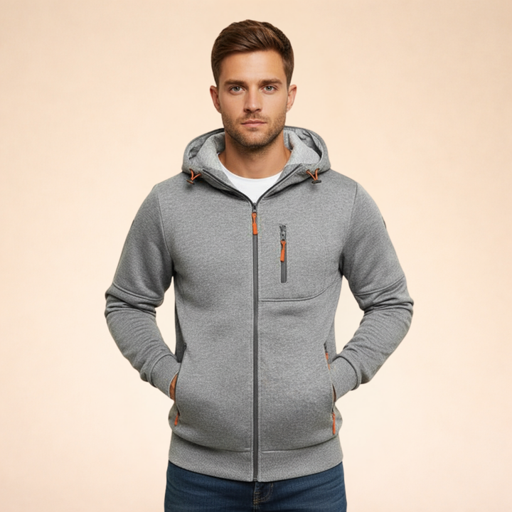 Orson | Classic Zip-Up Hooded Jacket
