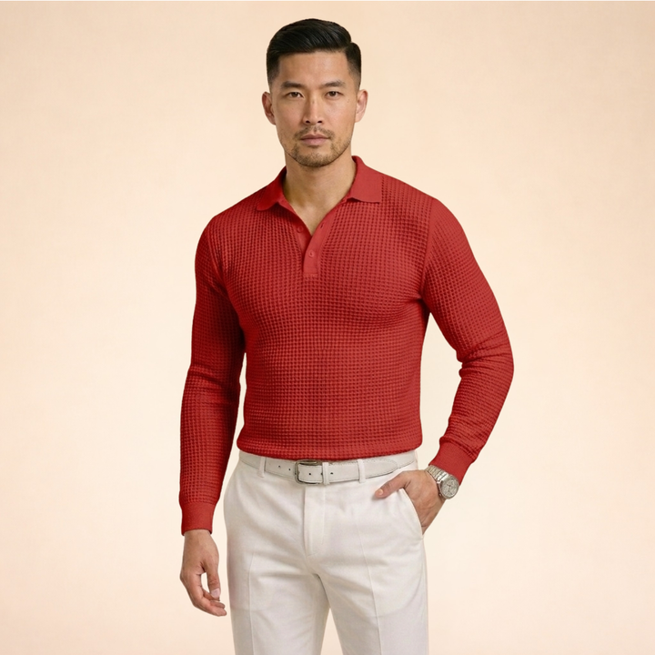 Barclay | Elegant polo sweater for a smart look