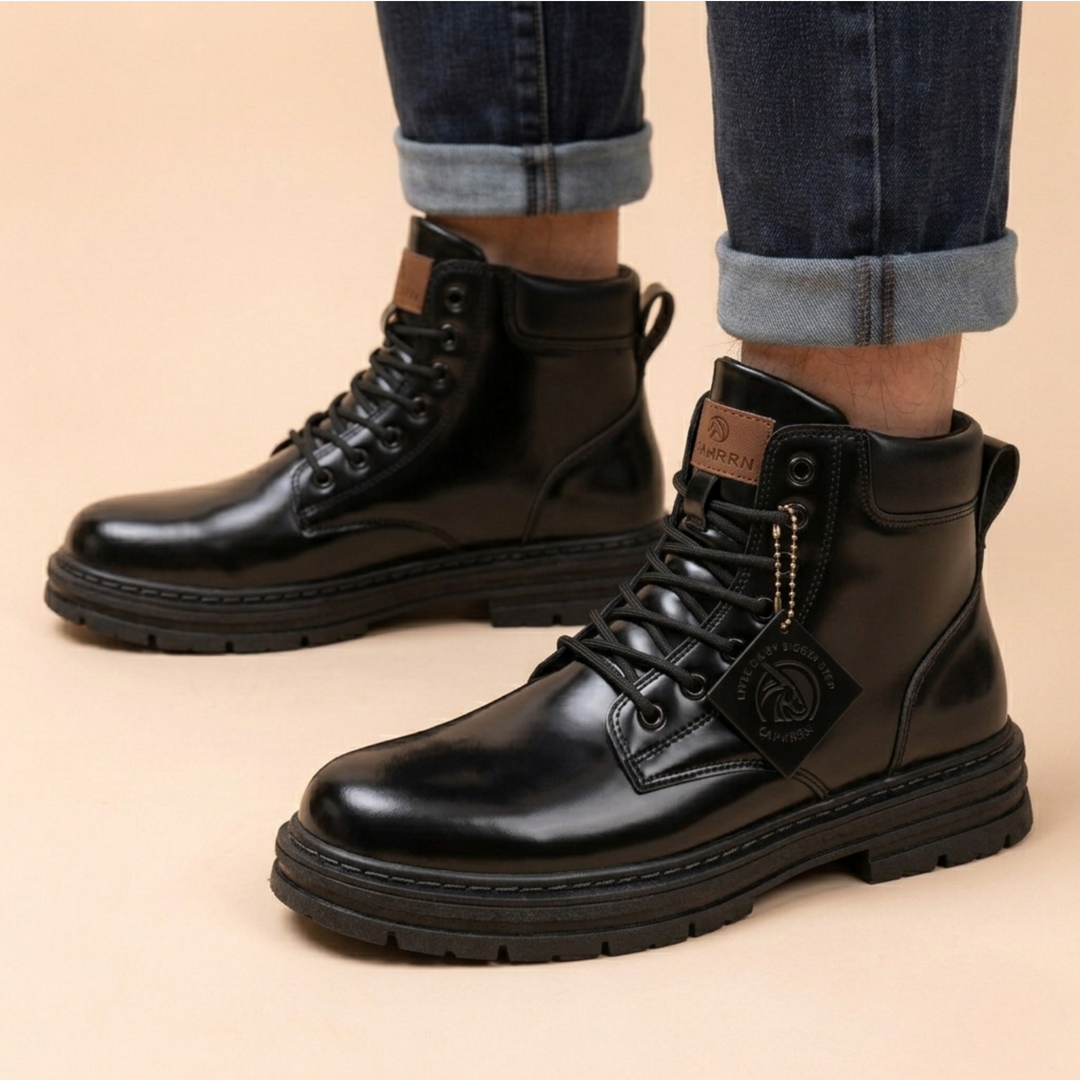 James | Supportive Design Leather Boots