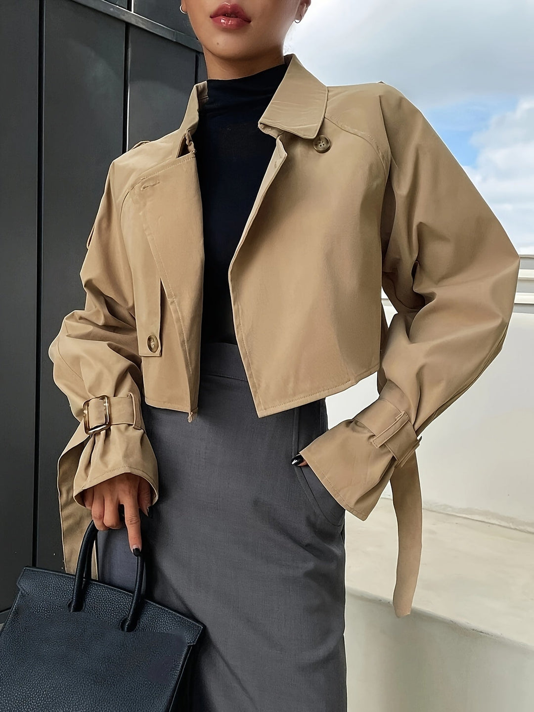 Camille | Trench corto da donna dall’eleganza intramontabile