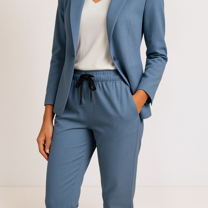 Elena | Completo elegante da donna con blazer e jogger affusolati