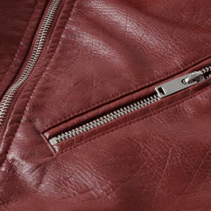 Rosie | Cropped Biker Faux Leather Jacket – Edgy Moto Style for Women