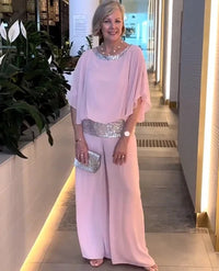 Camilla | Completo elegante con pullover e pantaloni a gamba ampia