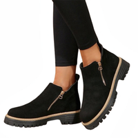 Lerelle | Schicke Wildleder-Plateau-Stiefeletten für Damen