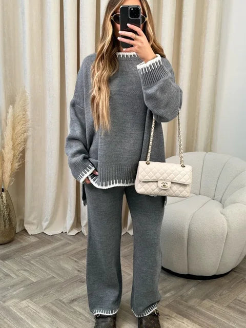 Astrid | Completo comodo in maglia a due pezzi