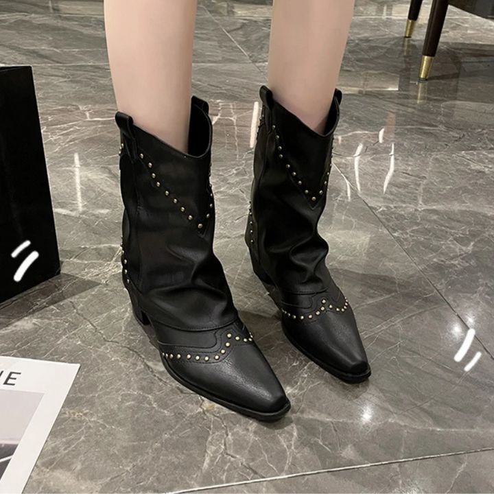 Dakota | Studded Western Cowboy Boots