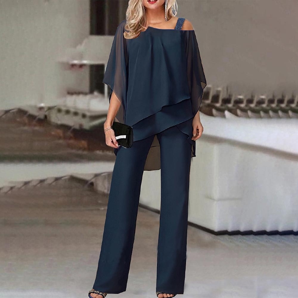 Seraphine | Completo elegante con jumpsuit e spalle scoperte