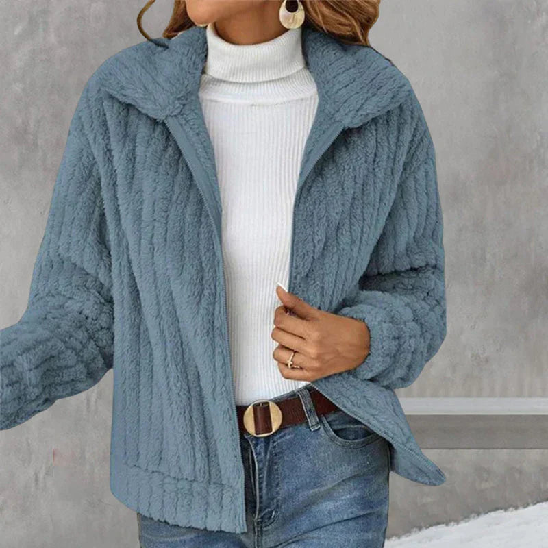 Druvelle | Stilvolle kurze Strickweste