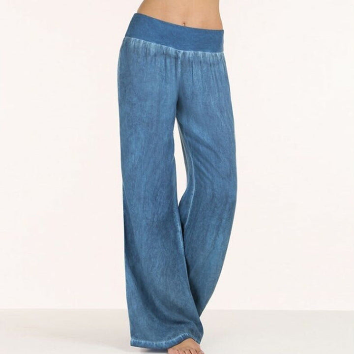 Aloura | Legere Hose mit weitem Bein