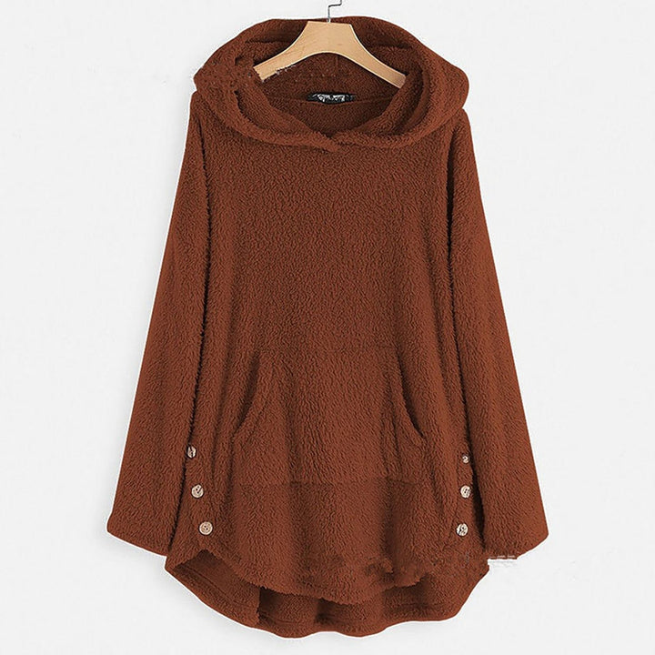 Agnes | Plush Hoodie – Soft Stylish Comfort for Women