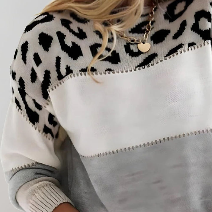 Chara | Patterned Pullover – Trendy Style for Women