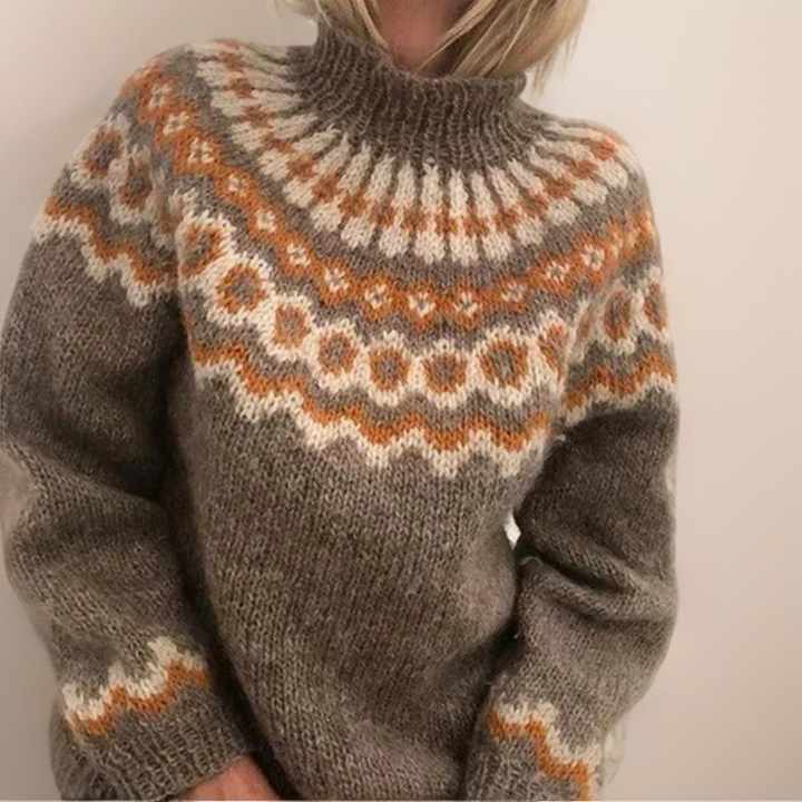 Inge | Pullovers – Cozy Chunky Turtleneck for Women