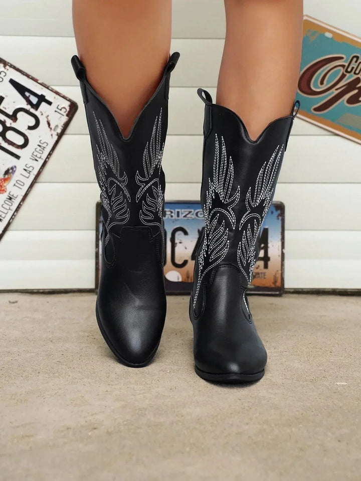 Leah | Classic Western Cowboy Boots for Women
