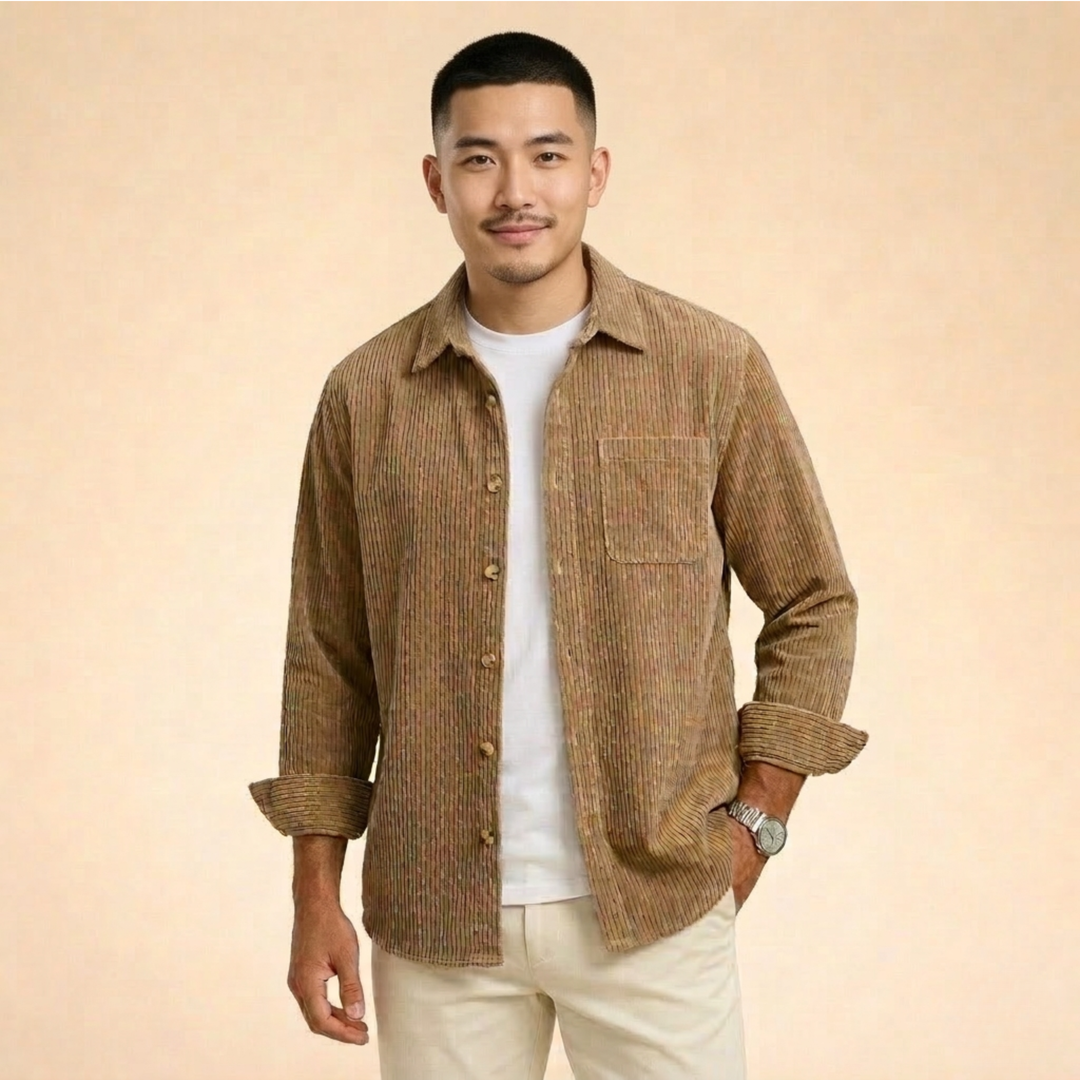 Harrison | Stylish & Casual Corduroy Shirt