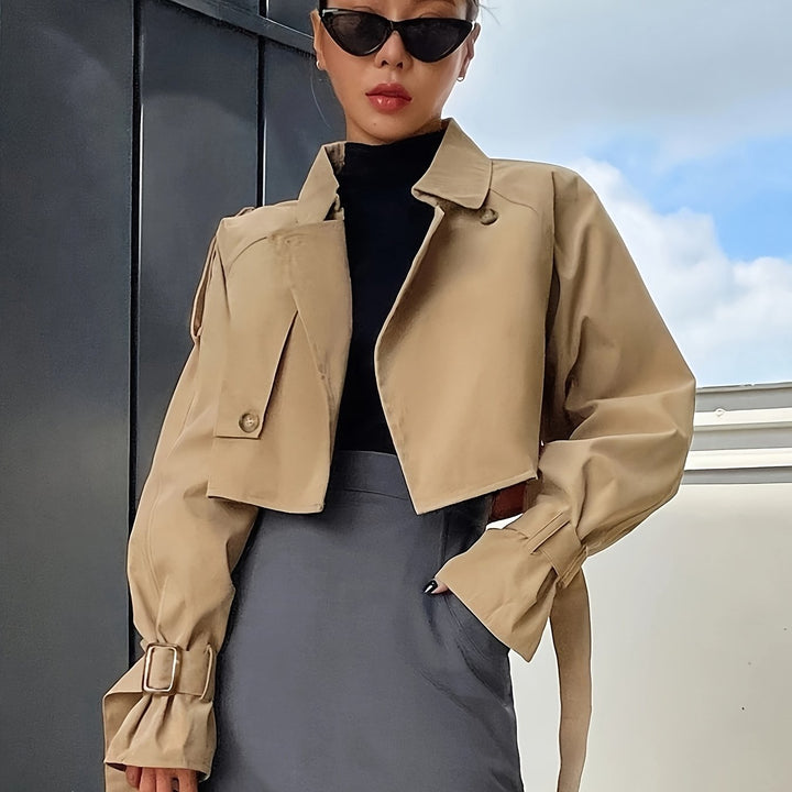 Camille | Trench corto da donna dall’eleganza intramontabile