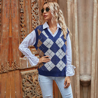 Colette | Classic Check Pattern Vest