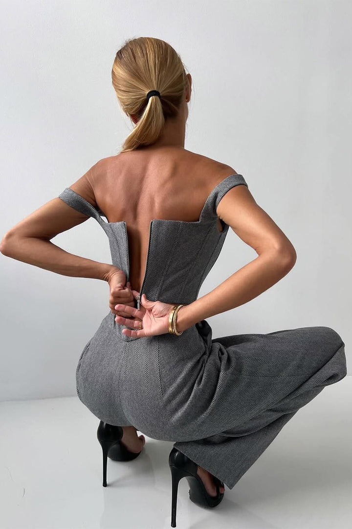 Milan | Elegantes 3-teiliges Damenblazer-Set mit zweireihiger Knopfleiste