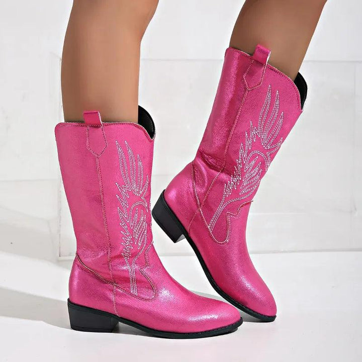 Leah | Classic Western Cowboy Boots for Women