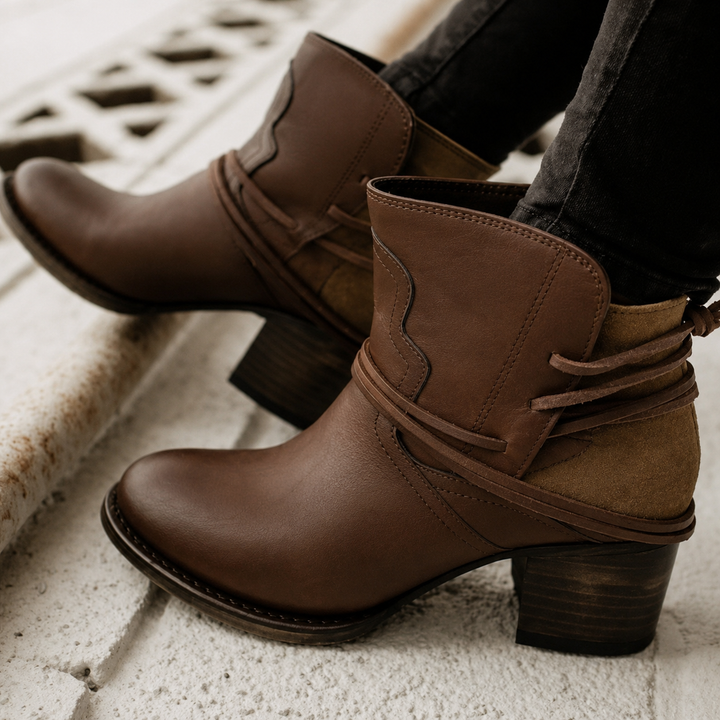 Elizabeth | Stivali da cowboy western con lacci per donna
