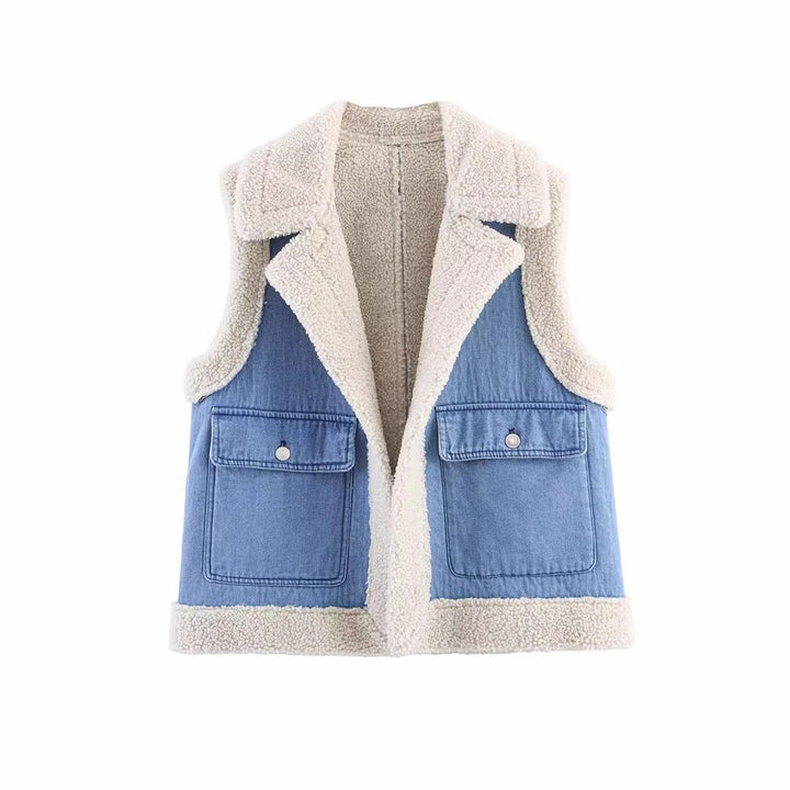 Genevieve | Vintage-Denim-Weste für Damen