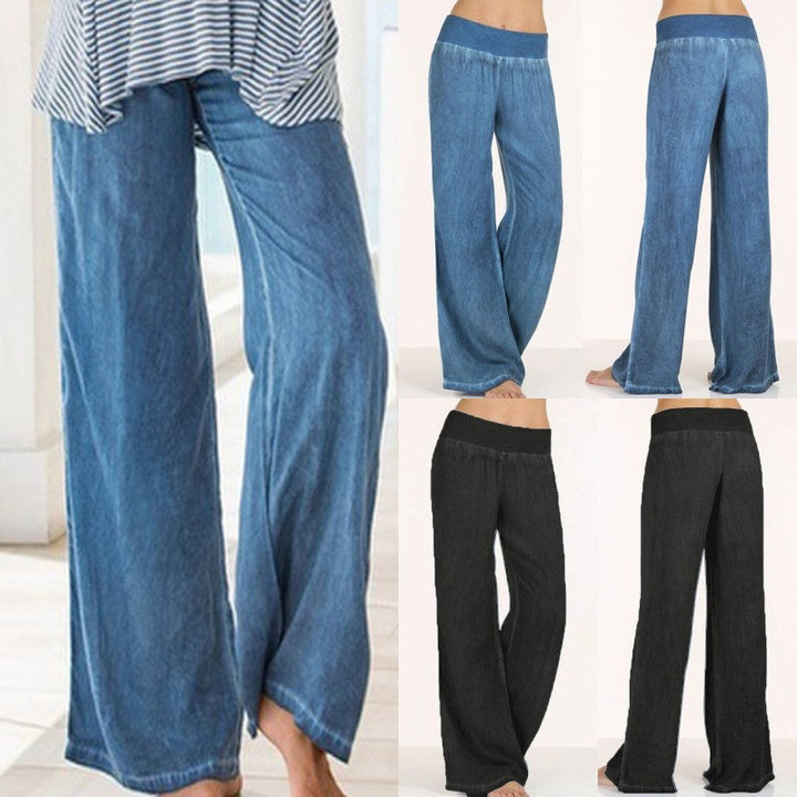 Aloura | Legere Hose mit weitem Bein