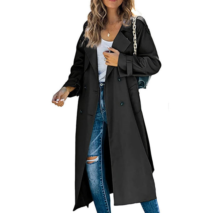 Astrid | Eleganter Oversize-Trenchcoat für Damen mit zweireihigem Verschluss